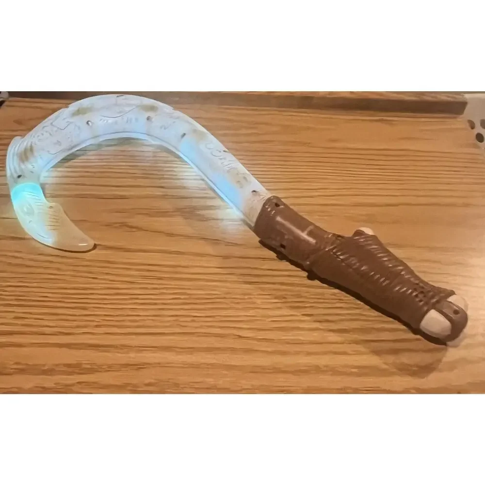 Disney Moana Movie Maui's Magical Fish Hook 20” W/ lights Sounds Tested Working